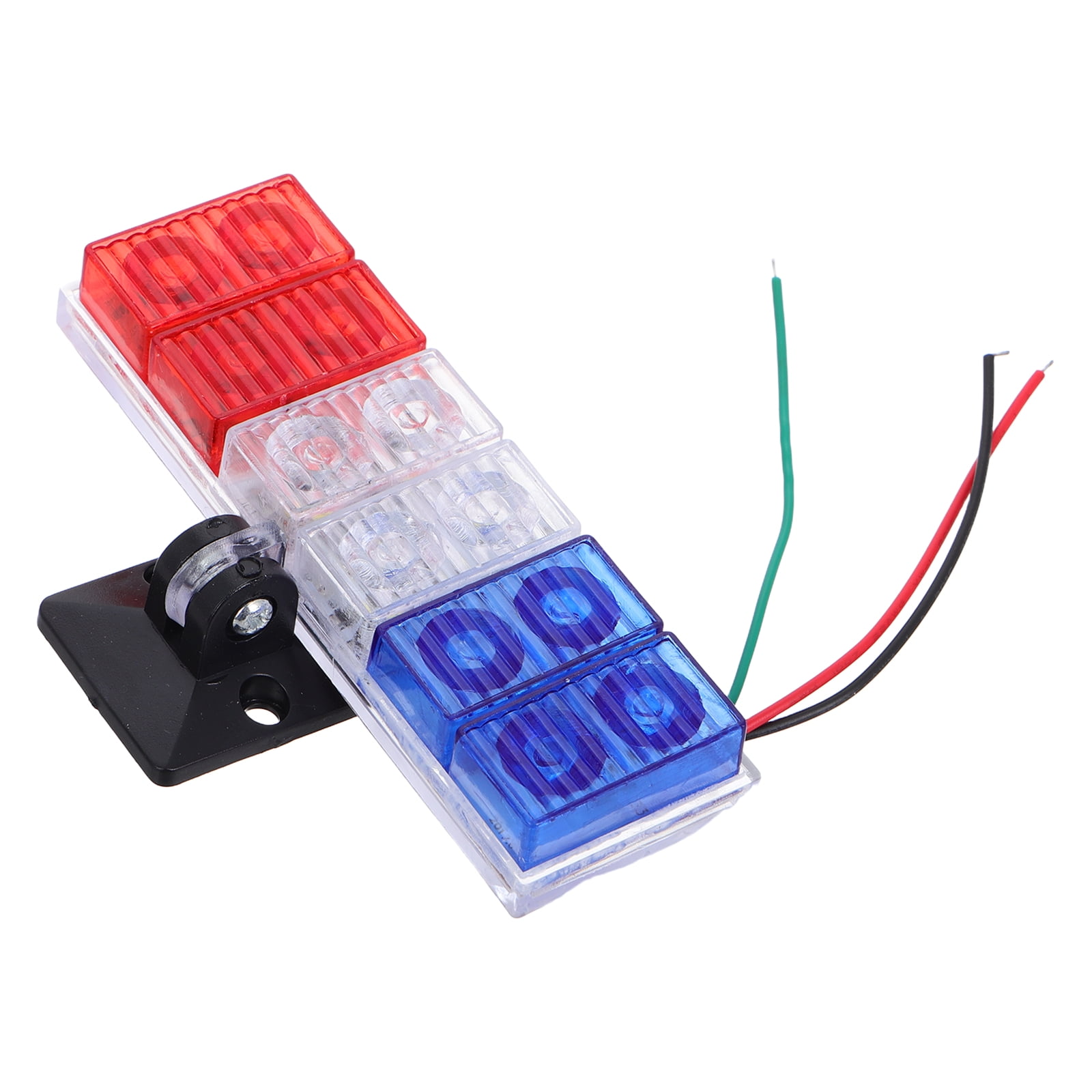 OUNONA  Motorcycle Tail Light Car Side Vent LED Taillights Strobe Sports Vents