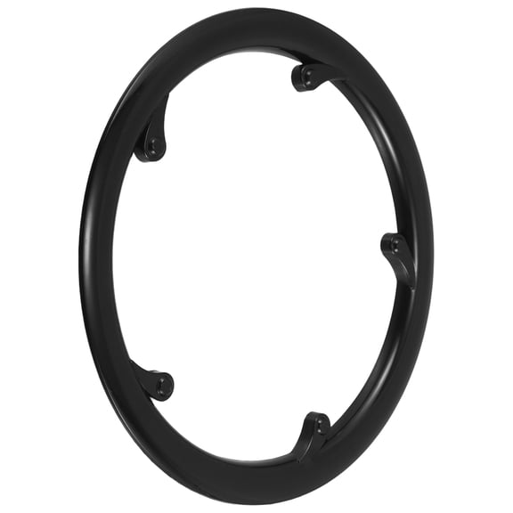 OUNONA Mountain Bike Chainring Guard Black Plastic Crankset Protector for Smooth Riding