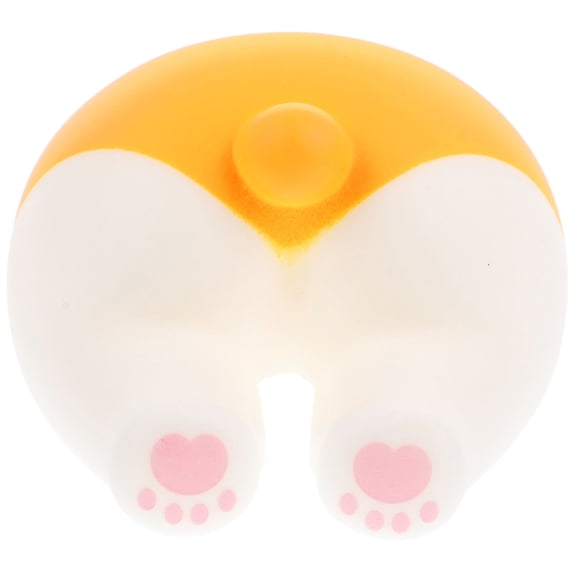 OUNONA Decorative Corgi Tail Hooks Multi Color No Drill Home Use ABS Material