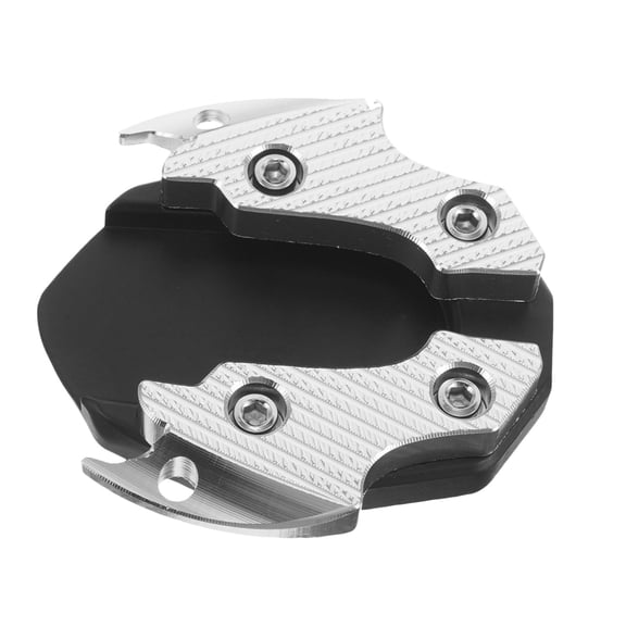 OUNONA Side Kick Stand Extension Plate Aluminum Alloy Durable Motorcycle Parking Support