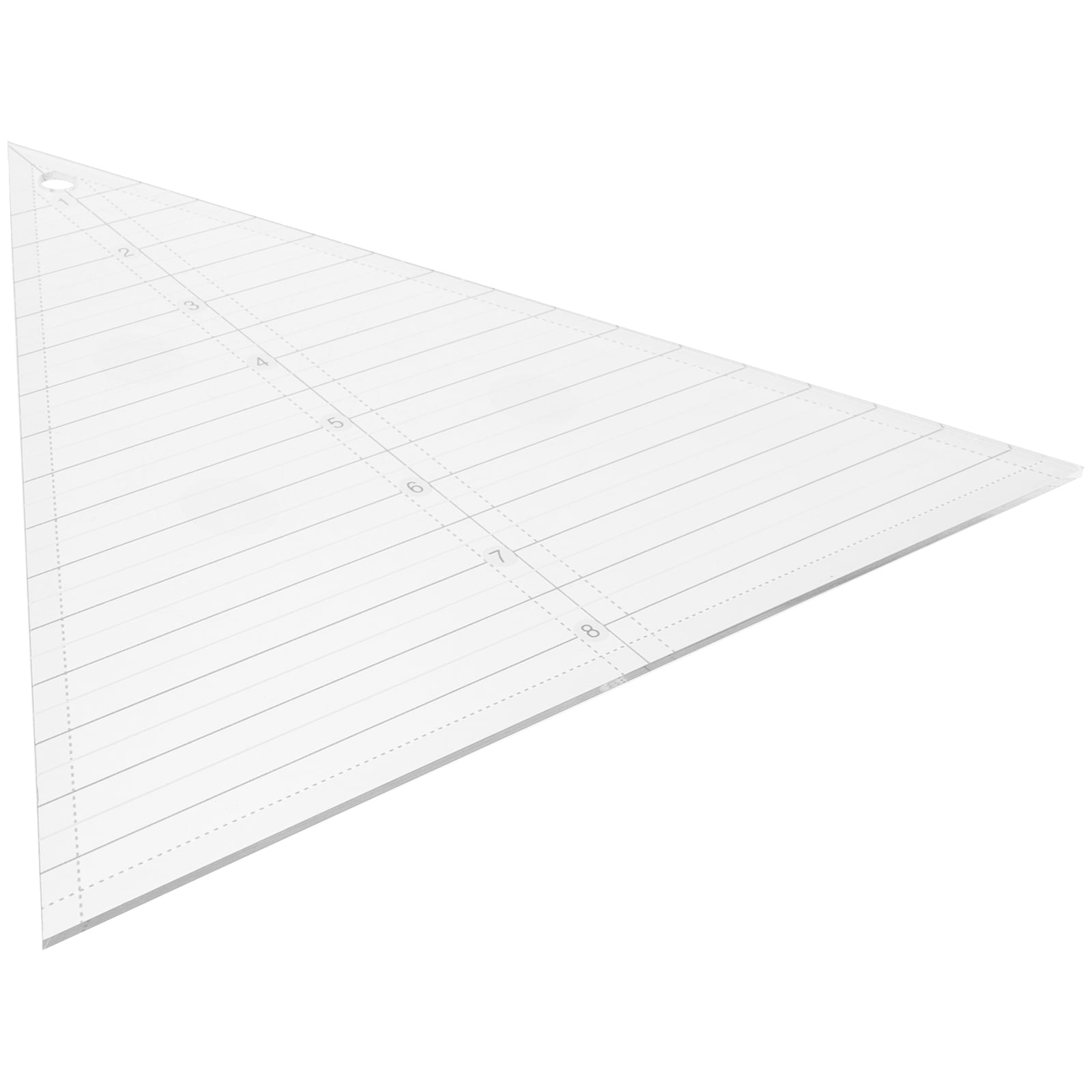 Righello Triangolare Acrilico, Righello Triangolare Patchwork