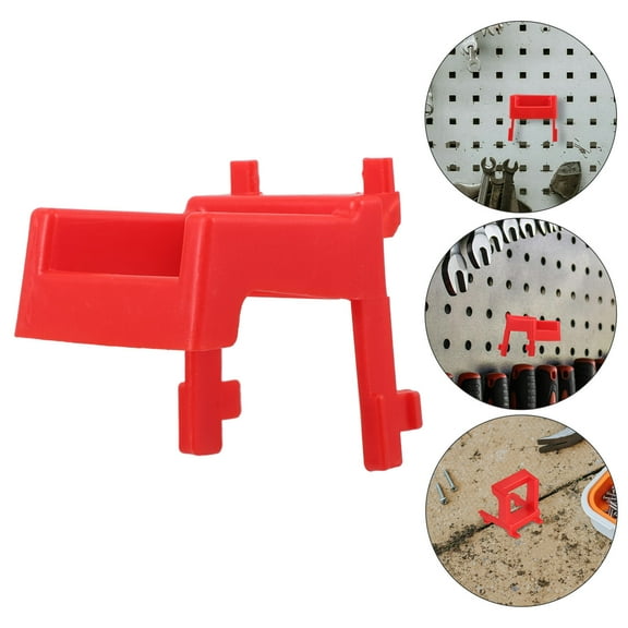 FOLOYORI Tool Hanger Hooks Pegboard Accessories For Craft Room Plastic Wall Mountable 1Pcs