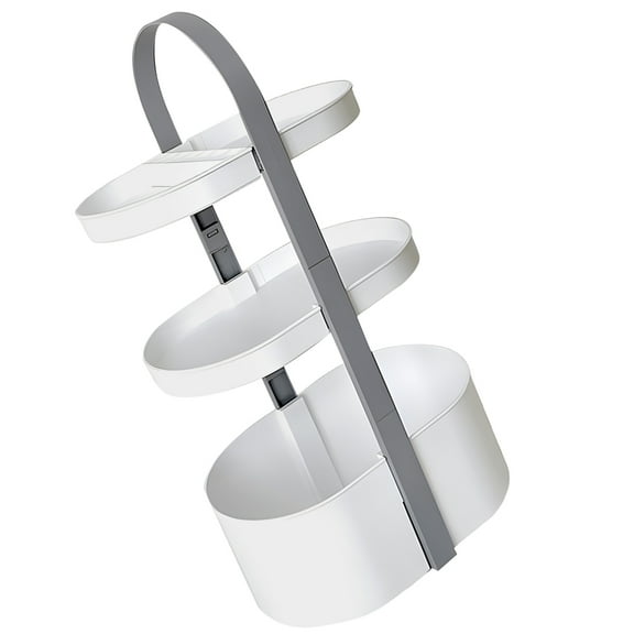 OUNONA  Multi-layer Storage Rack Racks Snack Shelves Perfume Tray Shelving