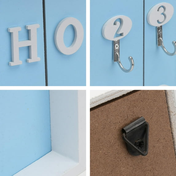 OUNONA Multi-purpose Key Case Decoration Holder Shelf Wall Hanging Box