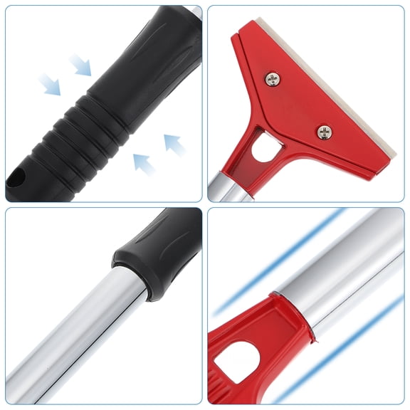 OUNONA Multi-Purpose Floor Scraper with Ergonomic Handle for Hard , Cleaning Tool for Home and Commercial Use