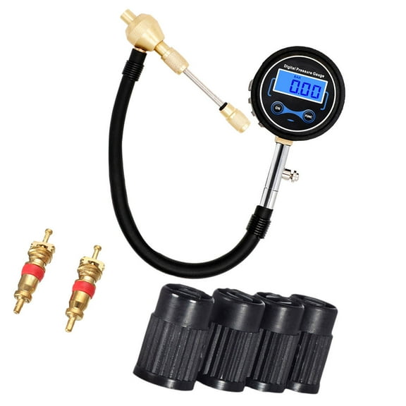 OUNONA Multifunction Digital Manometer Pneumatic Pump Manometer High Precision Measuring Device