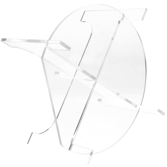 OUNONA Multifunctional Transparent Acrylic Beverage Stand for Home and Kitchen Use with Stylish Modern Design