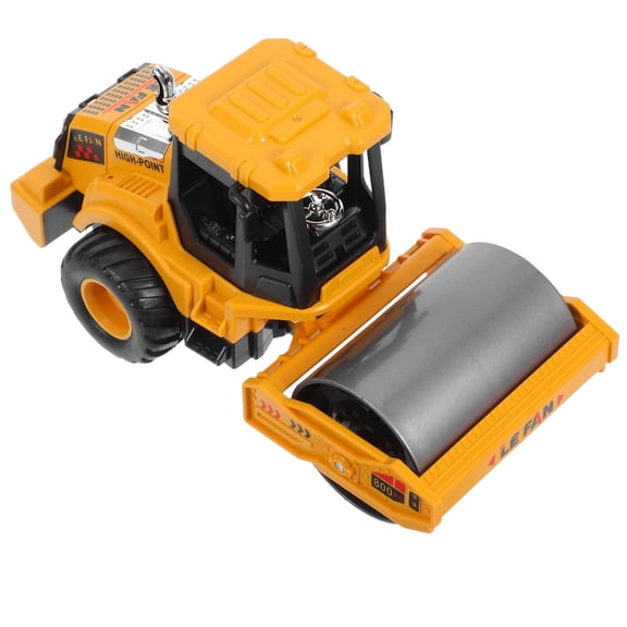 OUNONA Multivehicle Construction Vehicle Toys Set for Kids with Realistic Design and Inertia Drive, Plastic,