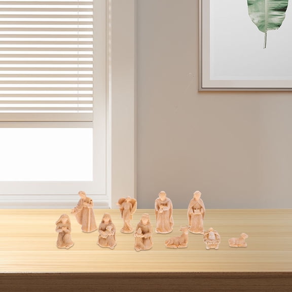 OUNONA  Nativity Scene for Church Decor Religious Ornament