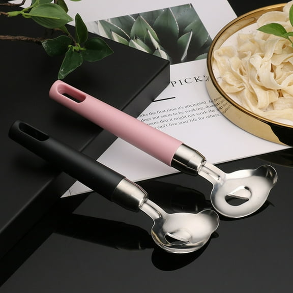 OUNONA Noodle Dough Cutter Black Food Cutting Tool for Restaurant Equipment 1Set