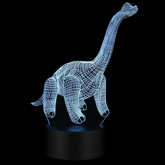 OUNONA Nuke Jellyfish Night Light Holiday Party Decoration Delicate Dinosaur Shape