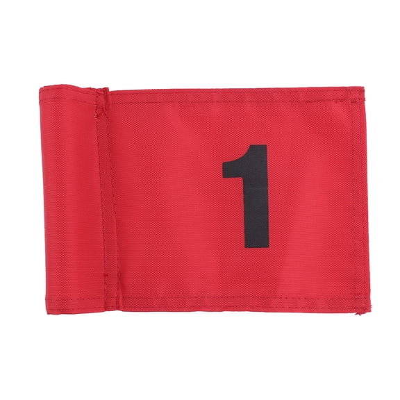 OUNONA Numbered Flag for Putting Practice - 1pc Golfer Training Marker Gear Accessory (Number 1)