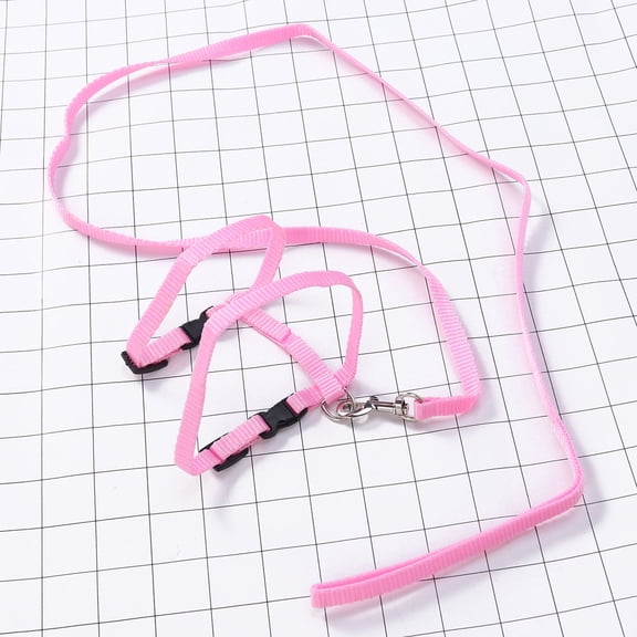 OUNONA cute cat harness Traction Rope Nylon Kitten Outdoor Exploration 1Set