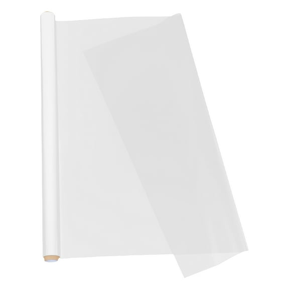 OUNONA Oilproof Transparent Sticker Self Adhesive Clear Wall Protector Sheet Peel and Stick Vinyl Film Wallpaper Waterproof Shelf Liner Roll for Kitchen Cabinet