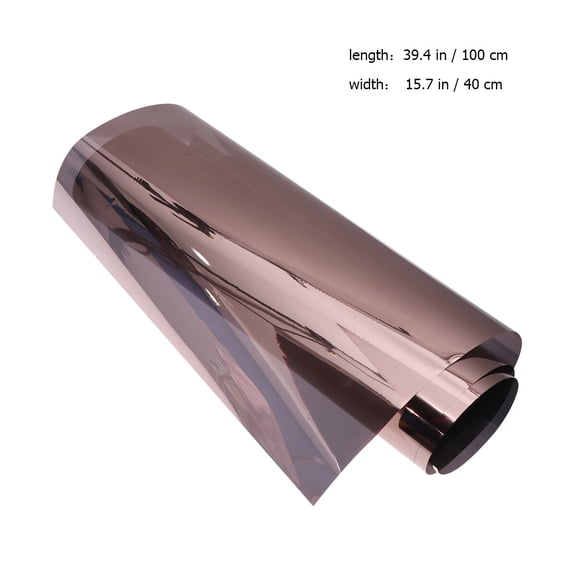 OUNONA One-Way Window Film Dark Grey Solar Control Film for Home Decor Uv Protection