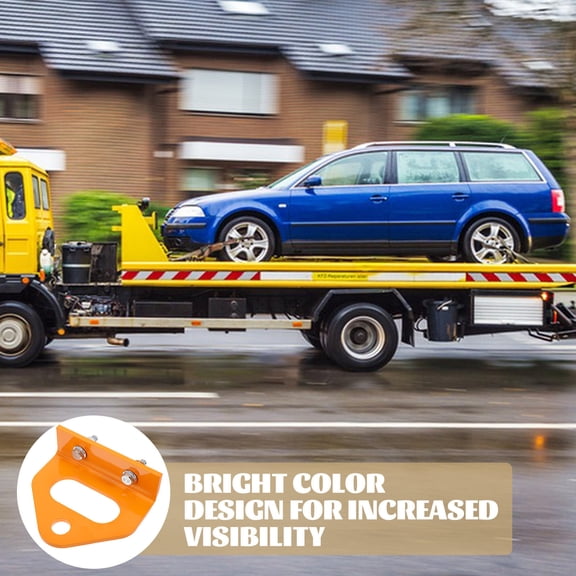 OUNONA Orange Tow Hitch Kit Bolt on Trailer Hitch Receiver with Easy Installation for Home Use