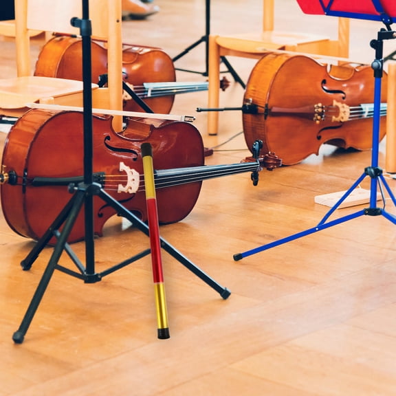 OUNONA Orchestra Sticks Storage Cylinder Bamboo Music Conducting Sticks Organizer Ideal For Music Conductors Choirs And School Music Lessons