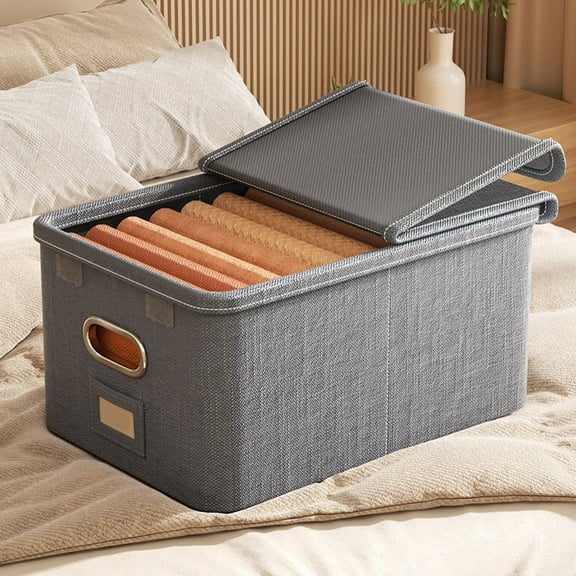 WEAVILUX Clothes Storage Boxes Simple Design 1Set 18.1x13.6x11.8in