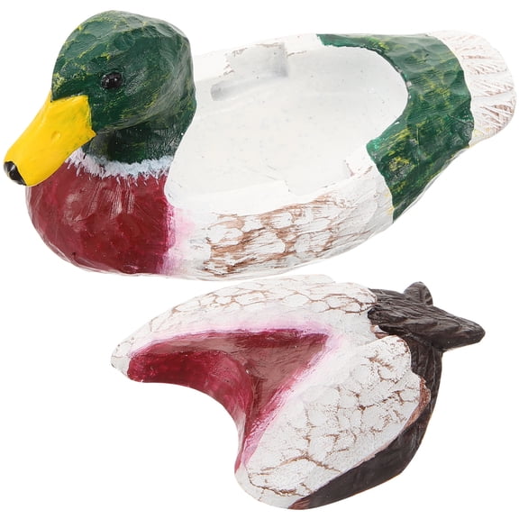 OUNONA Outdoor Key Holder Safe Fake Appearance Spare House Key Case Garden Key Keeper Box