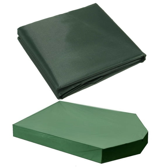 OUNONA Outdoor Pools Sandbox with Bunker Cover Garden Children's Toys