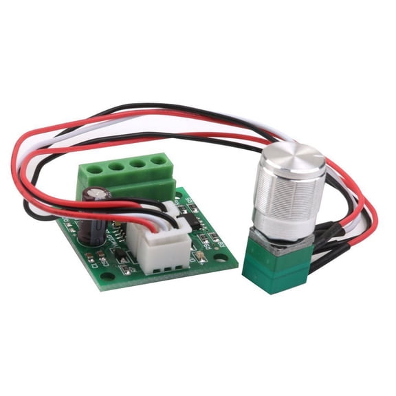 OUNONA PWM DC 1.8V 3V 5V 6V 12V 2A Adjustable Motor Controller