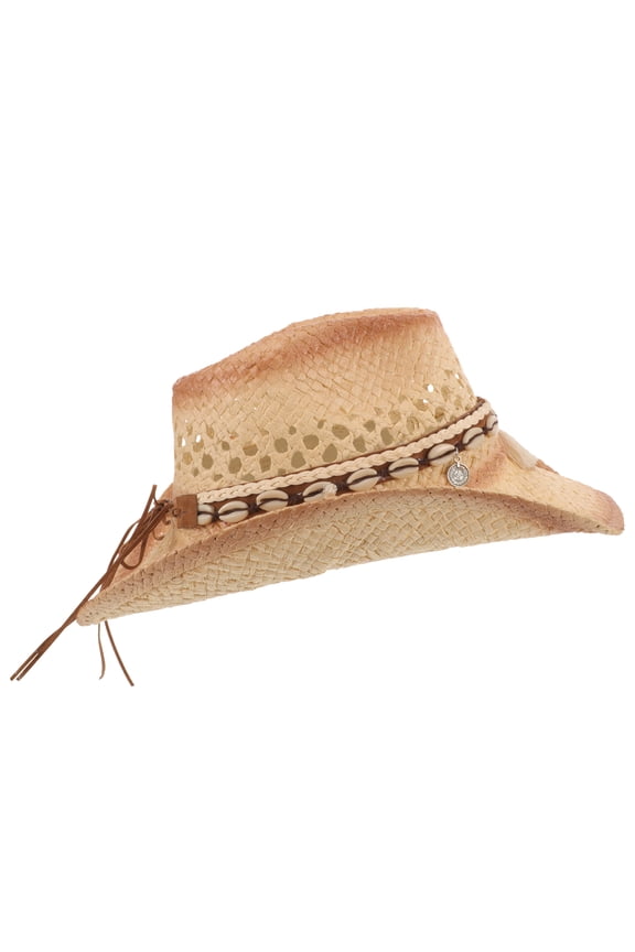 Painted Denim Straw Hat Men Hats for Women and Men's