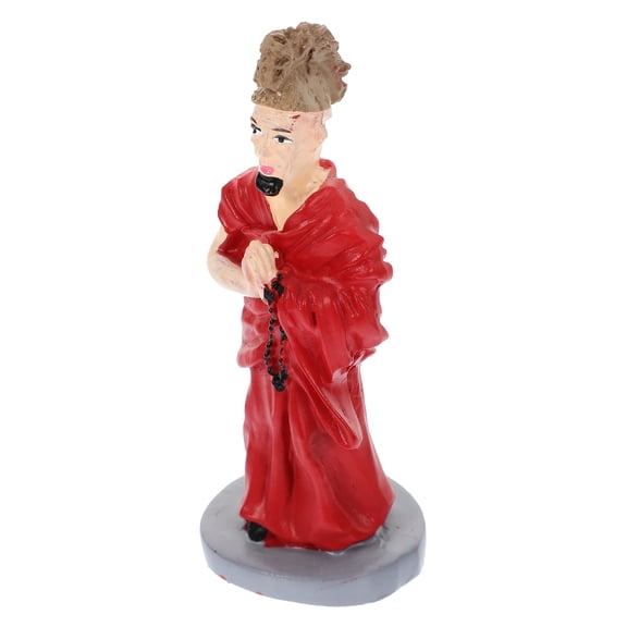 OUNONA Painted Model People Figure Sand Table Religious Decoration