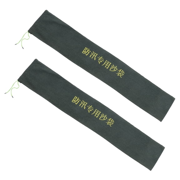 OUNONA 2pcs Flood Control Sandbags Camouflage Fabric For Flood Control On Construction Sites