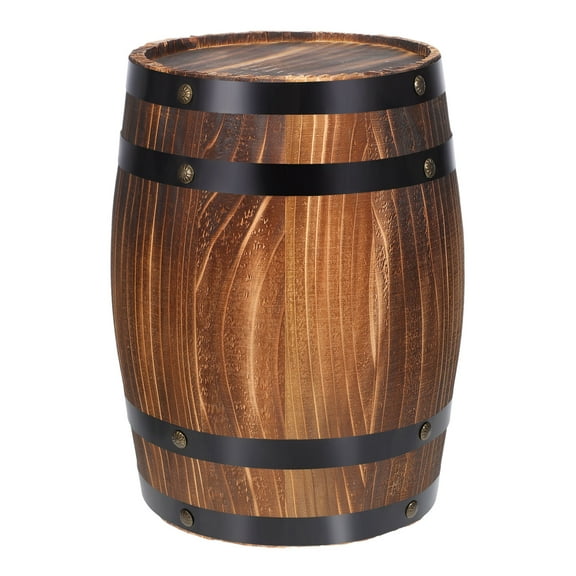 OUNONA Para Barrel Decor Flavor of Life Decoration Prop