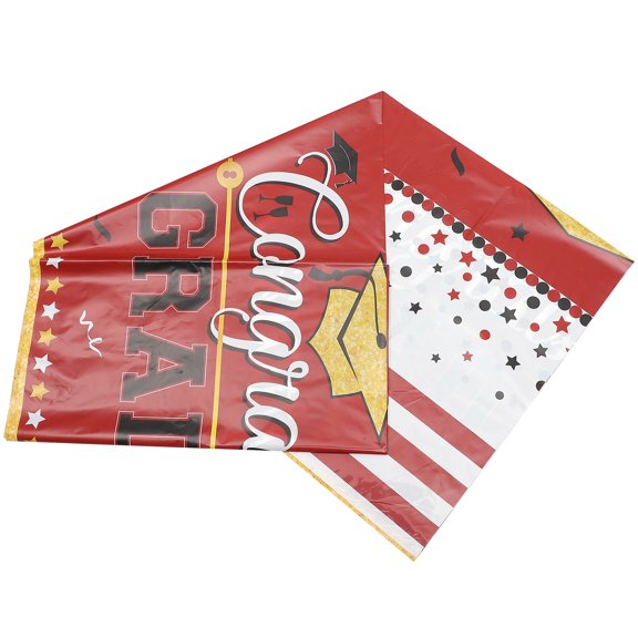 OUNONA  Party Graduation Tablecloth Centerpieces Decorative Banquet