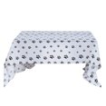 thumbnail image 1 of OUNONA  Paw Print Table Cloth Rectangle Disposable Tablecloth Creative Design Child, 1 of 8
