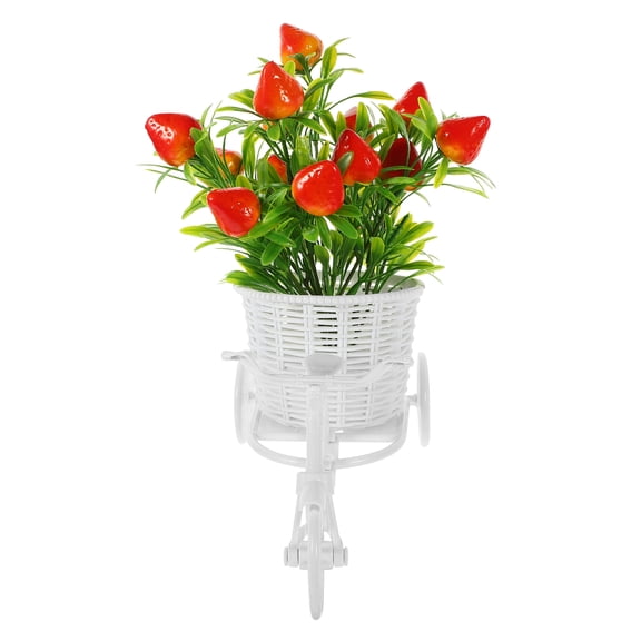 OUNONA  Peony Bulbs Artificial Flowers Silk Shop Decoration