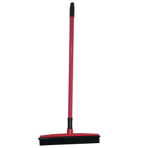 OUNONA Pet Hair Carpet Broom with Handle for Dog Hair Removal, Home Cleaning Mop and Scraper for Easy Removal