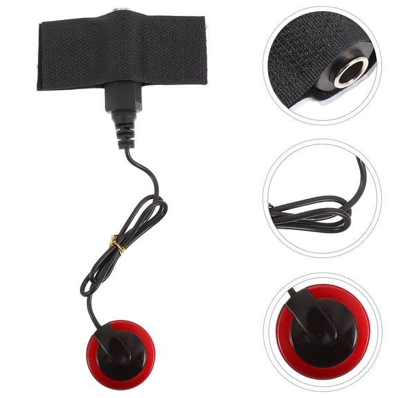 OUNONA Pickup Active Dynamic Classical Guitar Pickups Receiver Black