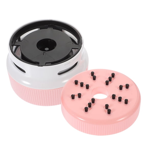 OUNONA Pink Mini Vacuum Cleaner Portable Handheld Dust Collector for Table and Car Compact Design ABS Material