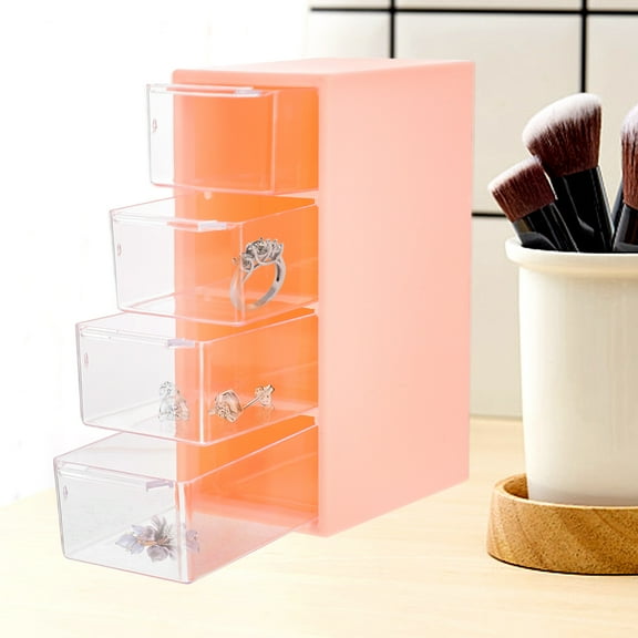 WEAVILUX Moisture Proof Grid Organizer Pink Plastic 1Pack