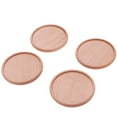 thumbnail image 1 of DRAFIDEEP Backyard BBQ Coasters for Hot Dishes 4Pcs 3.9x3.9in, 1 of 8