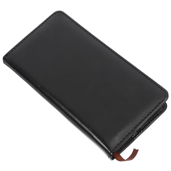 OUNONA Black Planner Notebook for Students, Hourly Journal Organizer, Daily Scheduling and Date Tracking Notebooks