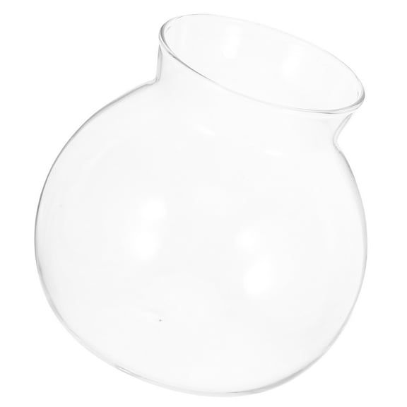 OUNONA Plant Small Fish Tank Kit Bowl Tabletop Aquarium Transparent