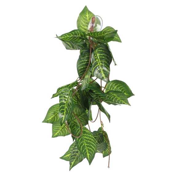 OUNONA Decorative Artificial Plant for Reptiles Green Climbing Vines for Habitat