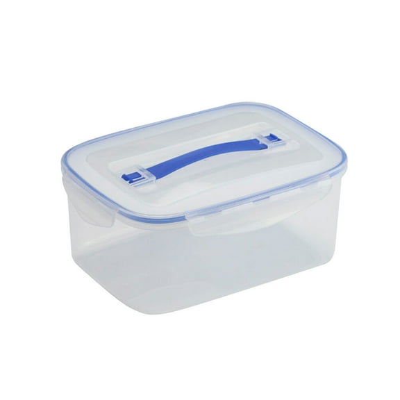 DRAFIDEEP Cookie Freezer Containers Rectangular Airtight 1Pcs