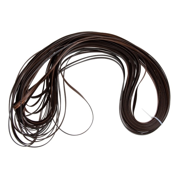 OUNONA Natural Plastic Rattan Rattan Weaving Material PE 1 Roll