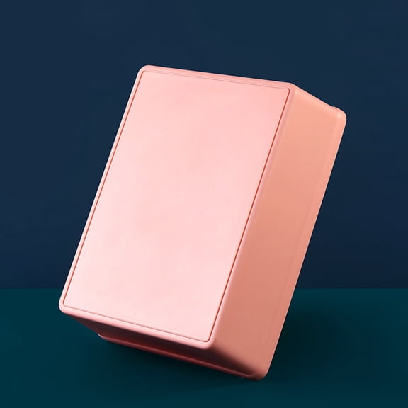 OUNONA Plastic Storage Box Rectangular Multi-purpose Storage Holder Desktop Jewelry Organizer