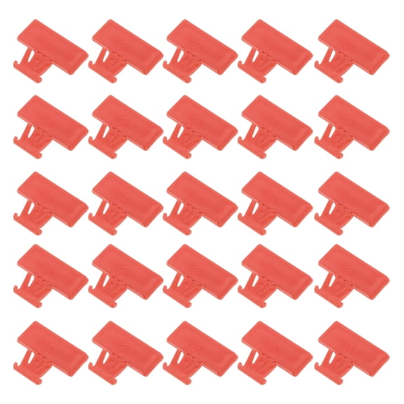 OUNONA Plastic Storage Box Lock Latch, Multipurpose Organizer Container for Home, Office, School, and Craft Supplies