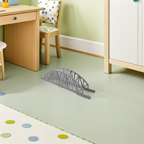 OUNONA Plastic Train Track Bridge Connector for Model Railway and Train Accessories