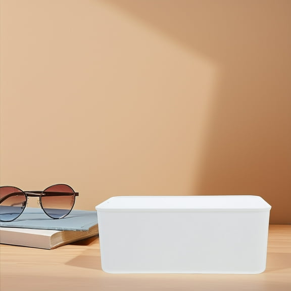 OUNONA Plastic Baby Wipes Dispenser Storage Box with Lid, Non- Wipes Container, Sealing Design for Easy Access and Freshness