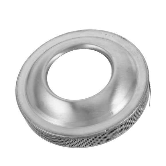 OUNONA Food Grade Iron Cotton Candy Filter Screen Plated Silver Universal Mesh Cover for Easy Maintenance