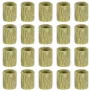 OUNONA Plugs Hydroponics Starter Wool Mineral Hydroponic Supplies Plant Gardening Round Soilless Plug Macro Grow Hormone Cubes