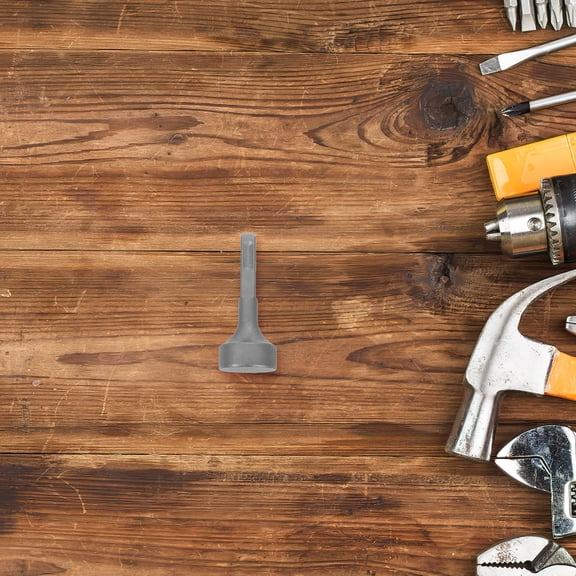 OUNONA Plus Ground Rod Driver Silver Chrome Vanadium Steel For Professional Users 1Pack