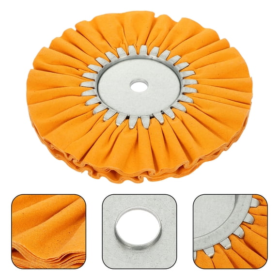 NUOLUX Automotive Buffing Wheel Stainless Steel 1Pcs